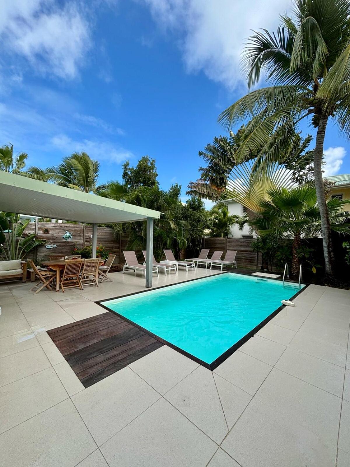Villa Magellan, walkable Orient Bay beach, private pool Buitenkant foto
